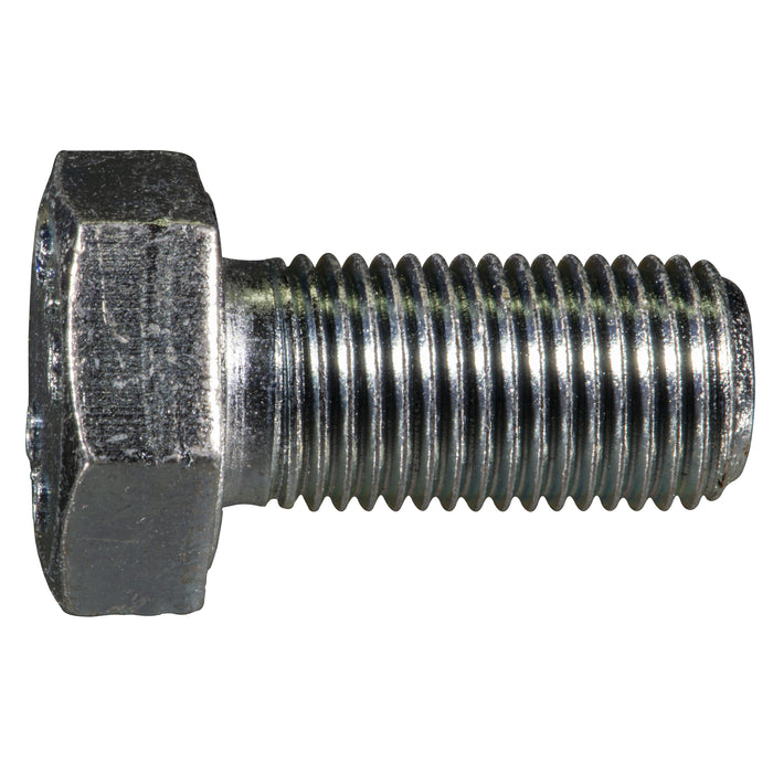 12mm-1.25 x 25mm Zinc Plated Class 8.8 Steel Extra Fine Thread Hex Cap Screws