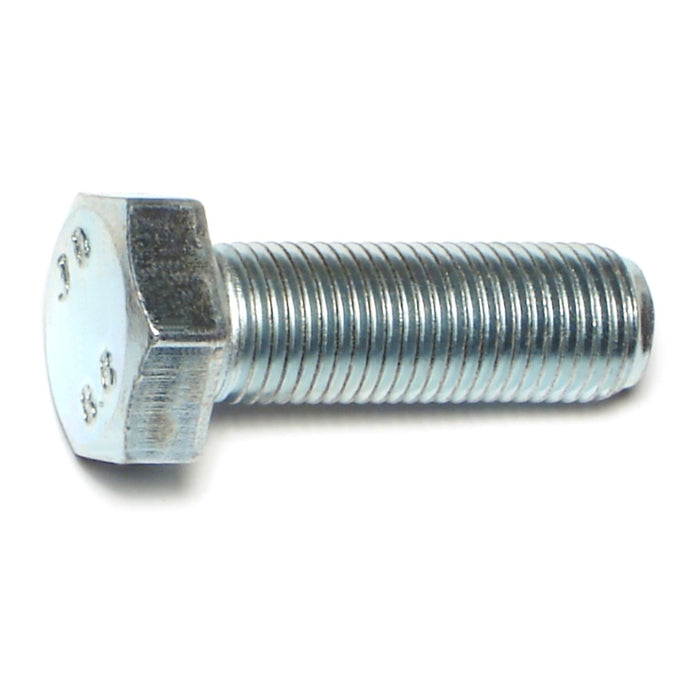 12mm-1.25 x 35mm Zinc Plated Class 8.8 Steel Extra Fine Thread Hex Cap Screws