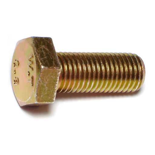 12mm-1.5 x 30mm Zinc Plated Class 8.8 Steel Fine Thread Hex Cap Screws