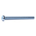 4mm-0.7 x 50mm Zinc Plated Class 4.8 Steel Coarse Thread Phillips Pan Head Machine Screws