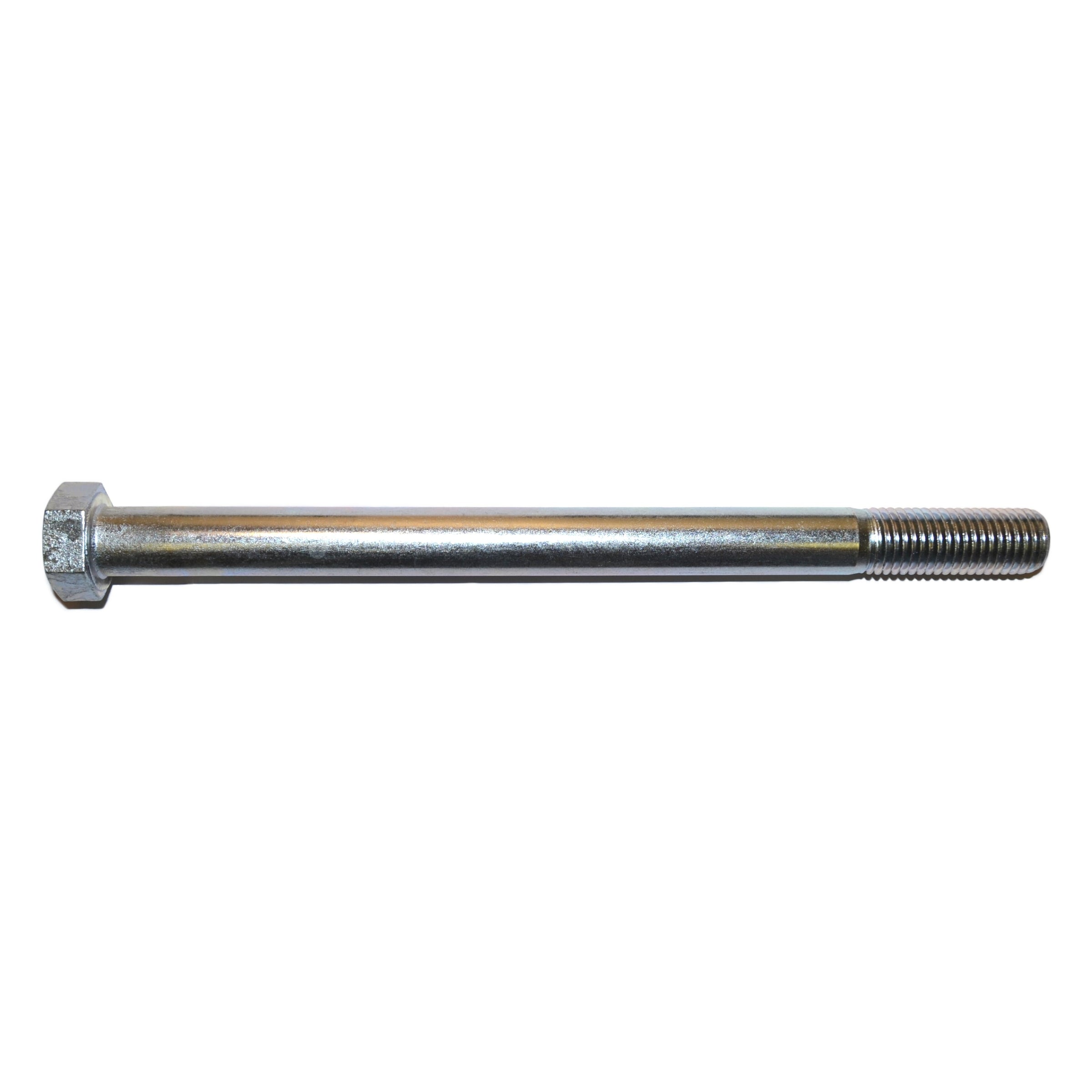 7/8"-9 x 12" Zinc Plated Grade 5 Steel Coarse Thread Hex Cap Screws
