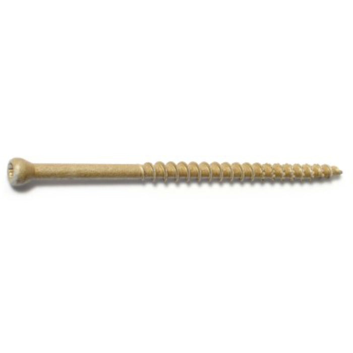 8 x 3" Star Drive Tan Trim Saberdrive Screws 1 lb. Box (112 pcs.)