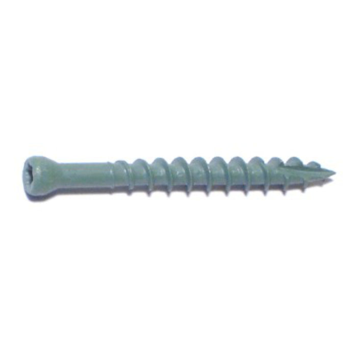 8 x 1-5/8" Star Drive Green Trim Saberdrive Screws 1 lb. Box (208 pcs.)