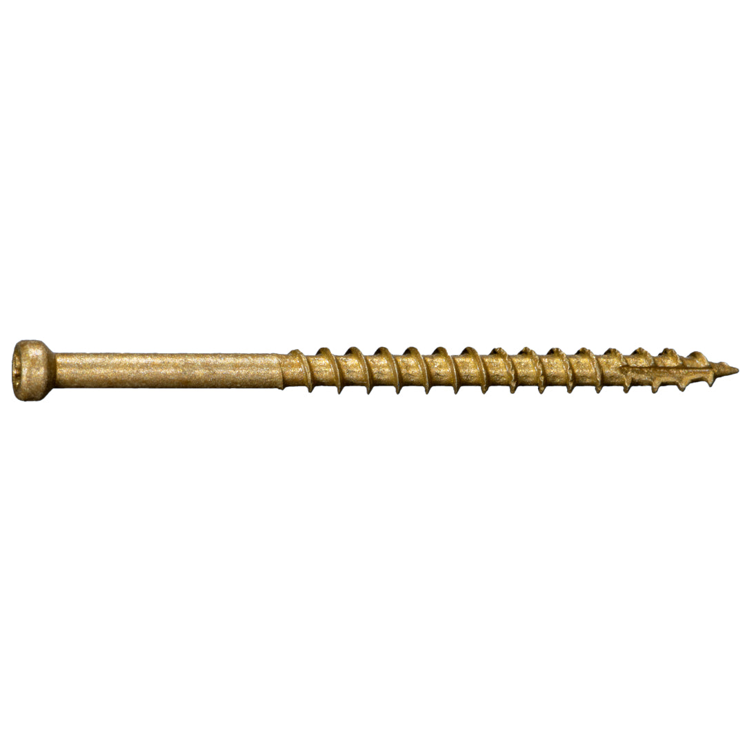 8 x 2-1/2" Star Drive Tan XL1500 SaberDrive® Trim Screws