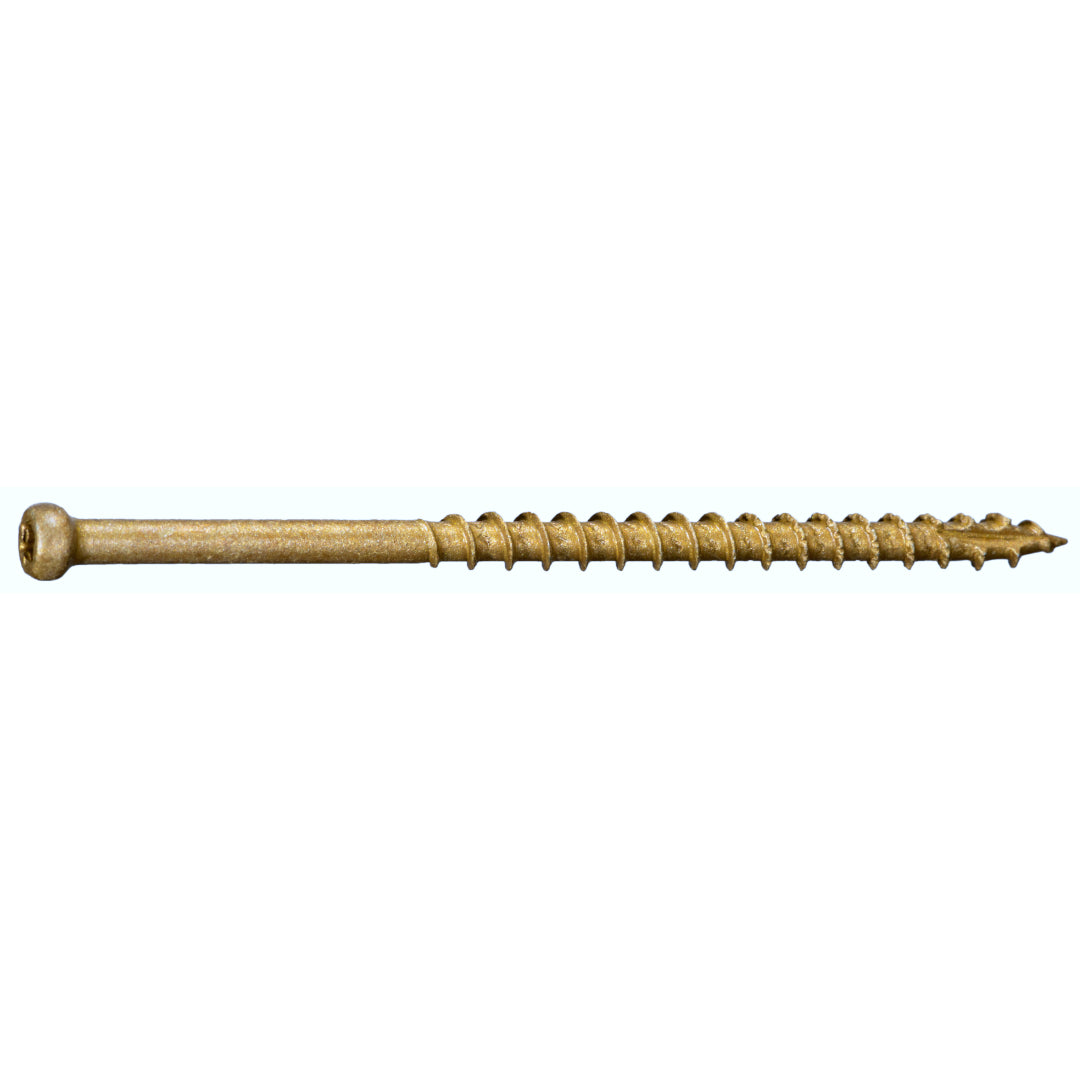 8 x 3" Star Drive Tan XL1500 SaberDrive® Trim Screws