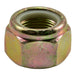 1"-14 Zinc Plated Grade 8 Steel Fine Thread Coarse Lock Nuts
