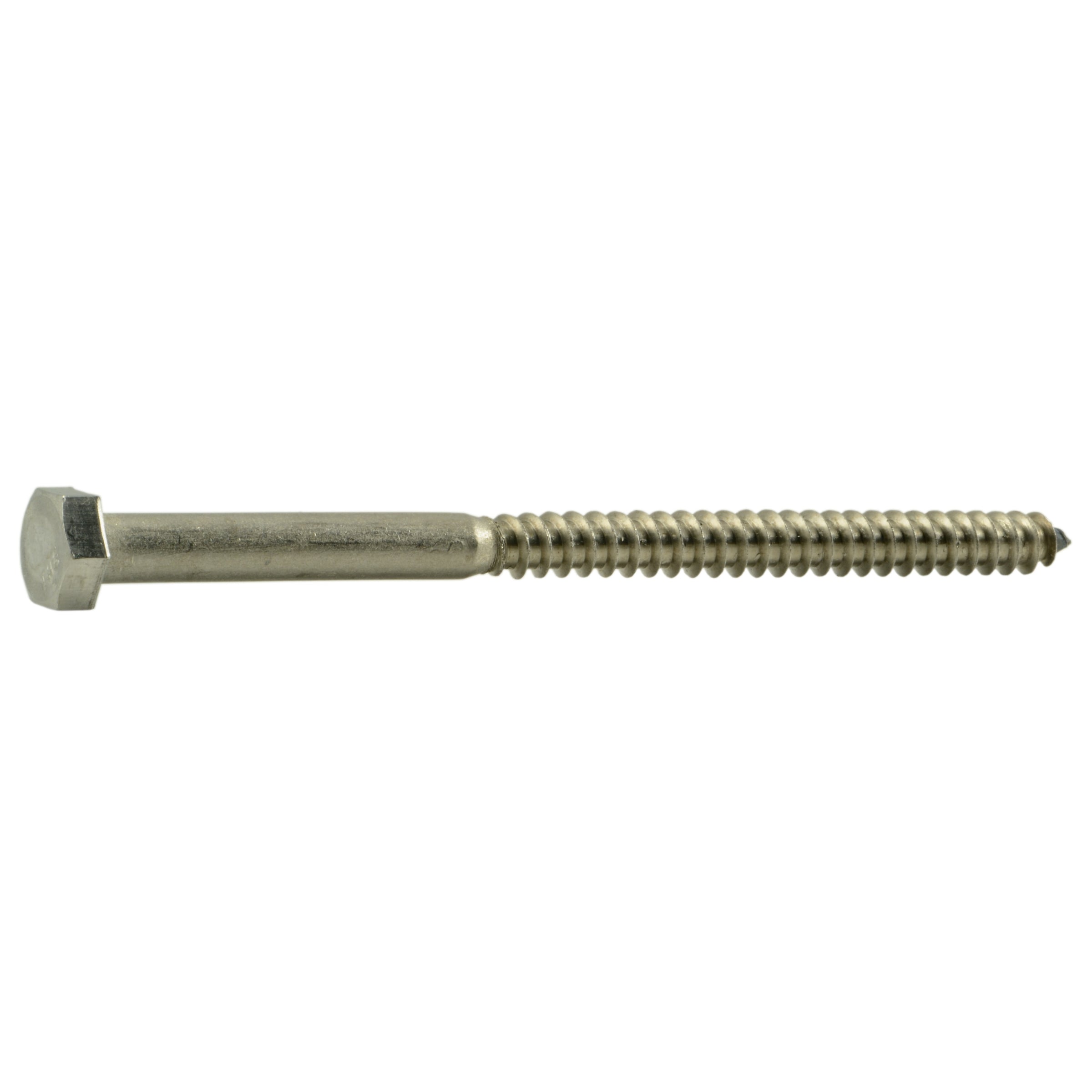 5/16" x 5" 18-8 Stainless Steel Hex Head Lag Screws