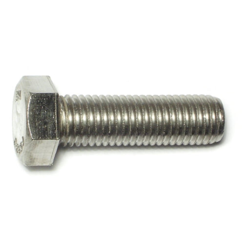 3/4"-10 x 2-1/2" 18-8 Stainless Steel Coarse Thread Hex Cap Screws
