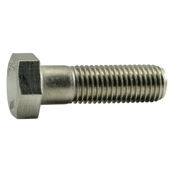 7/8"-9 x 3" 18-8 Stainless Steel Coarse Thread Hex Cap Screws