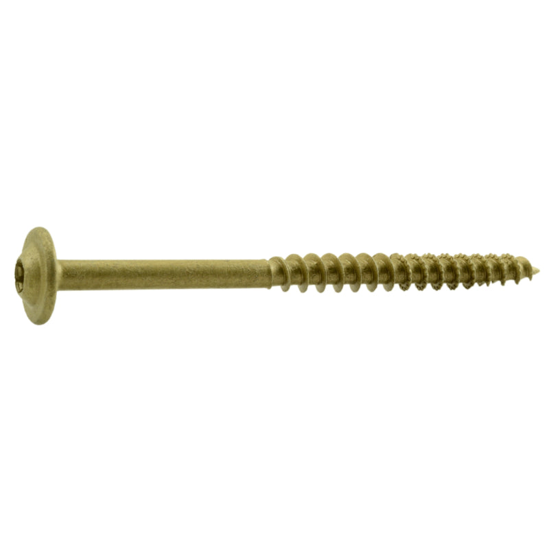 5/16 x 4" Star Drive Tan Lag Saberdrive Screws 10 lb. Box (258 pcs.)