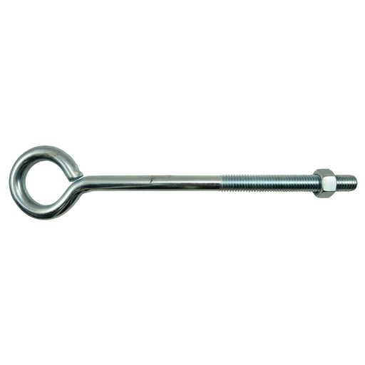 1/2"-13 x 10" Zinc Plated Steel Coarse Thread Eyebolt