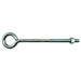 1/2"-13 x 10" Zinc Plated Steel Coarse Thread Eyebolt