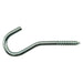 3/16" x 3/4" x 3-3/8" Zinc Plated Steel #806 Screw Hooks