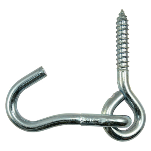 3/8" x 1" x 3-5/8" Zinc Plated Steel Hammock Hooks