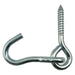 3/8" x 1" x 3-5/8" Zinc Plated Steel Hammock Hooks