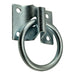 5/16" x 2" x 1-3/4" x 2-1/8" Zinc Plated Steel Hitch Ring Plates