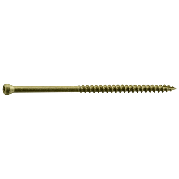 9 x 4" Star Drive Tan Trim Saberdrive Screws 1 lb. Box (69 pcs.)