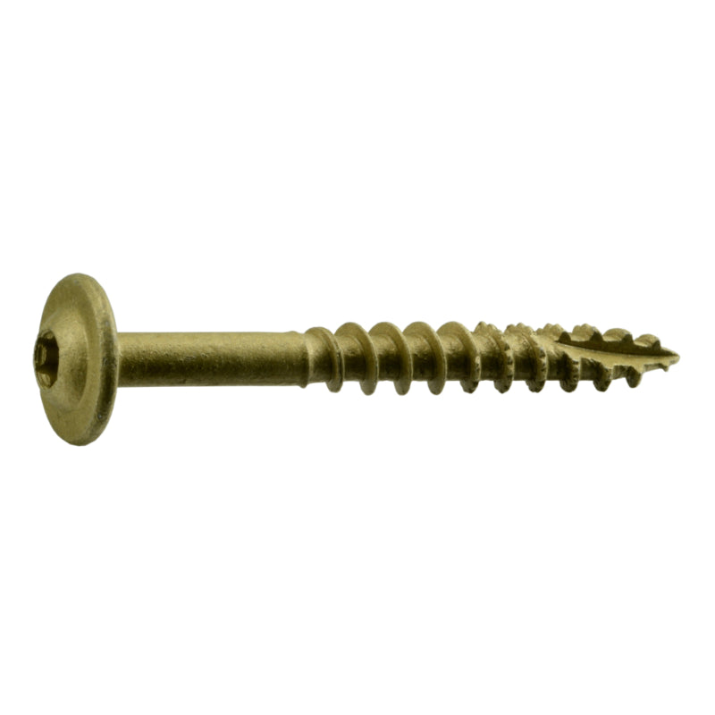 5/16 x 2-1/2" Star Drive Tan Lag Saberdrive Screws 10 lb. Bucket  (381 pcs.)