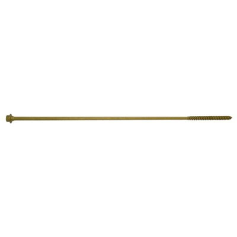 5/16 x 14" Hex Head Tan Timber SaberDrive Platinum Screws Bucket (30 pcs.)
