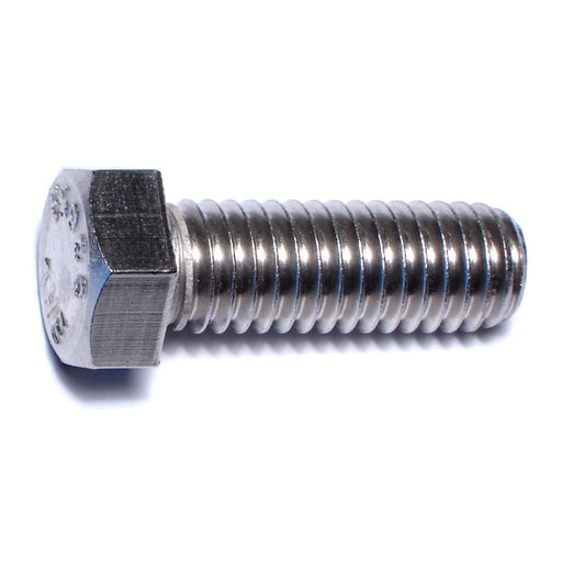 7/16"-14 x 1-1/4" 18-8 Stainless Steel Coarse Thread Hex Cap Screws
