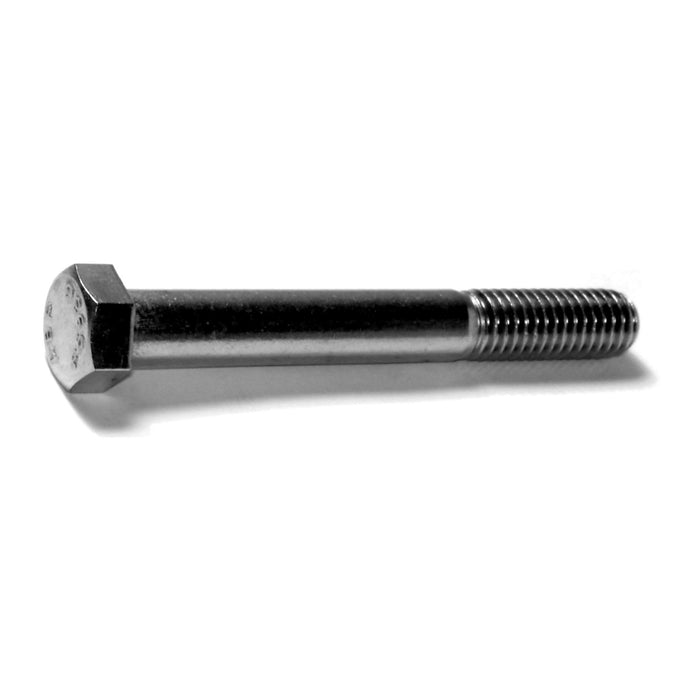 7/16"-14 x 3-1/2" 18-8 Stainless Steel Coarse Thread Hex Cap Screws