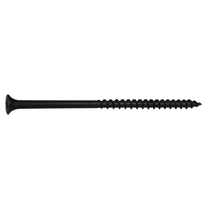 #10 x 4" Black Phosphate Steel Coarse Thread Phillips Bugle Head Drywall Screws