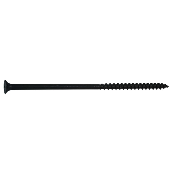 #10 x 5" Black Phosphate Steel Coarse Thread Phillips Bugle Head Drywall Screws