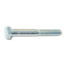 1/4"-20 x 2" Zinc Plated Grade 5 Steel Coarse Thread Hex Cap Screws