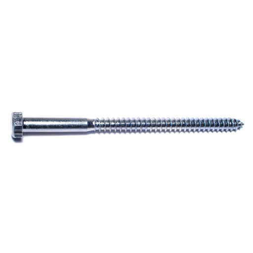 5/16" x 5" Zinc Plated Grade 2 / A307 Steel Hex Head Lag Screws