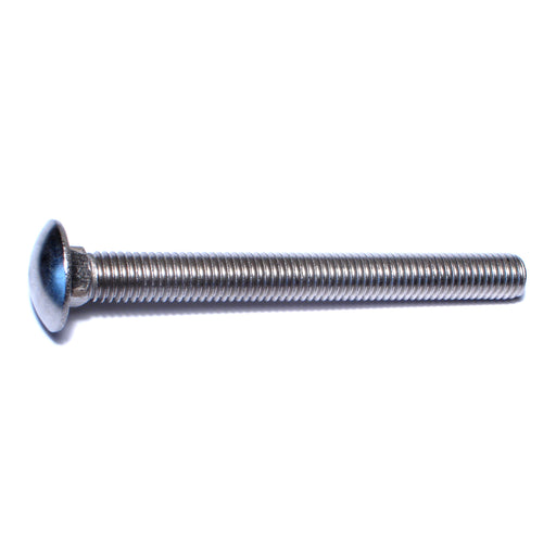 1/2"-13 x 5" 18-8 Stainless Steel Coarse Thread Carriage Bolts