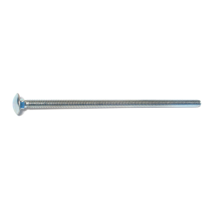 1/4"-20 x 6" Zinc Plated Grade 2 / A307 Steel Coarse Thread Carriage Bolts