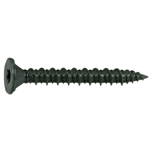 10 x 1-5/8" Green SaberDrive Backer Board Screws