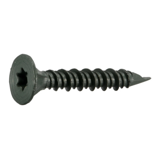 9 x 1-1/4" Green Ceramic Cement Board Saberdrive Self Piercing Screws