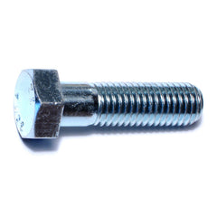 5/8"-11 x 2-1/4" Zinc Plated Grade 2 / A307 Steel Coarse Thread Hex Bolts