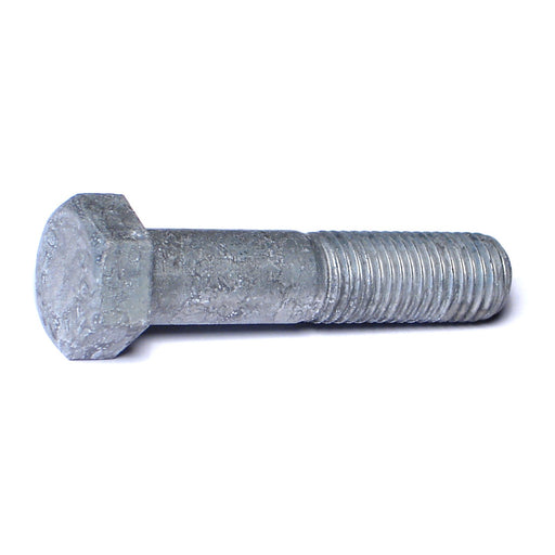 3/4"-10 x 3-1/2" Hot Dip Galvanized Steel Coarse Thread Hex Cap Screws