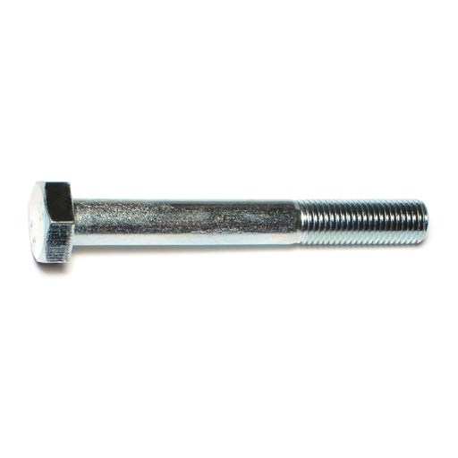 10mm-1.25 x 80mm Zinc Plated Class 8.8 Steel Fine Thread Hex Cap Screws