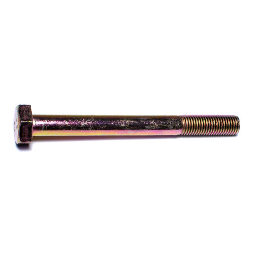 10mm-1.25 x 100mm Zinc Plated Class 8.8 Steel Fine Thread Hex Cap Screws