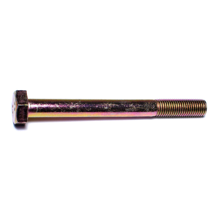 10mm-1.25 x 100mm Zinc Plated Class 8.8 Steel Fine Thread Hex Cap Screws