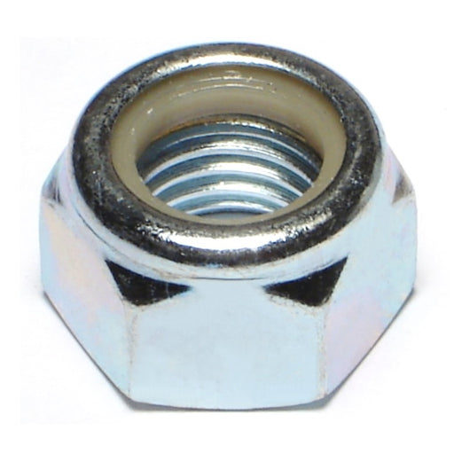 16mm-2.0 Zinc Plated Class 8 Steel Coarse Thread Nylon Insert Lock Nuts