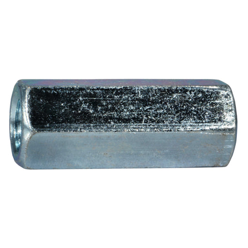 9/16"-12 x 2-1/8" Zinc Plated Steel Coarse Thread Coupling Nuts
