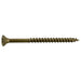 #8 x 2-1/2" Tan Ruspert Coated Steel Phillips Bugle Head Deck Screws