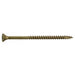 #8 x 3" Tan Ruspert Coated Steel Phillips Bugle Head Deck Screws