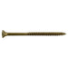 #10 x 3-1/2" Tan Ruspert Coated Steel Phillips Bugle Head Deck Screws