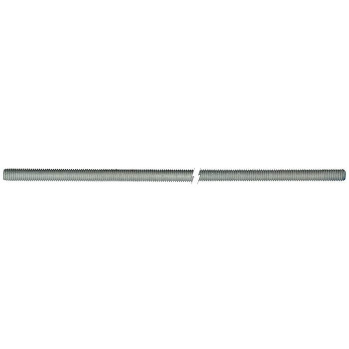3/8"-16 x 72" Galvanized Grade 2 Steel Coarse Thread Threaded Rods 5 pcs.