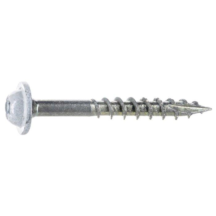 9 x 1-1/2" Star Drive White SaberDrive® Cabinet Screws 1 lb. Tub (135 pcs.)