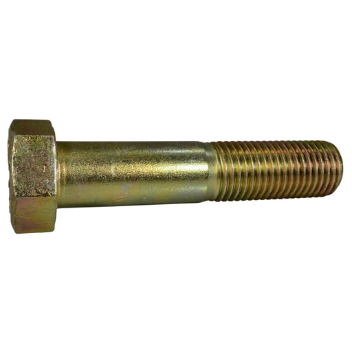 1-1/4"-7 x 6" Zinc Plated Grade 8 Steel Coarse Thread Hex Cap Screws