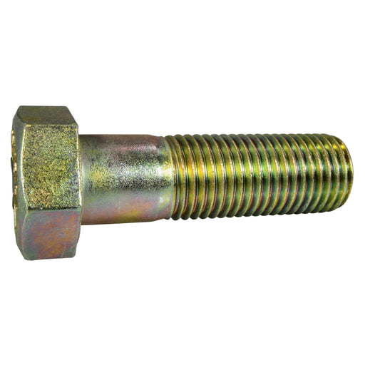 1-1/2"-6 x 5" Zinc Plated Grade 8 Steel Coarse Thread Hex Cap Screws