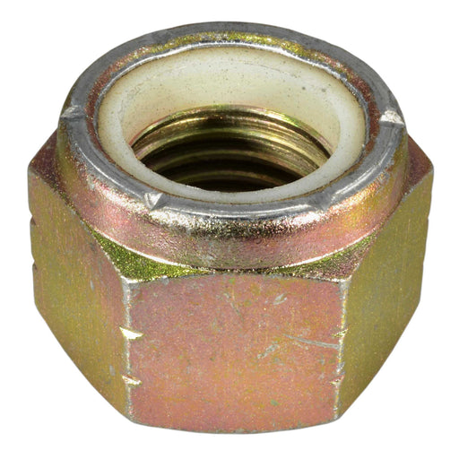 1-1/4"-7 Zinc Plated Grade 8 Steel Coarse Thread Lock Nuts