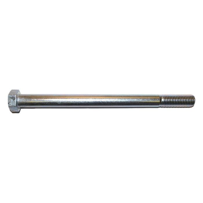 7/8"-9 x 12" Zinc Plated Grade 5 Steel Coarse Thread Hex Cap Screws