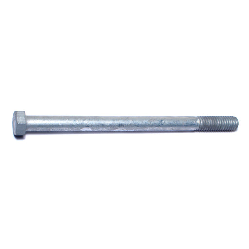 3/8"-16 x 5-1/2" Hot Dip Galvanized Steel Coarse Thread Hex Cap Screws